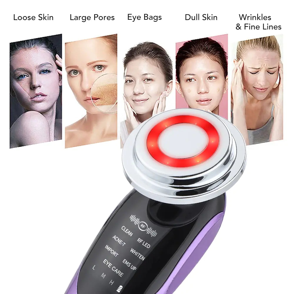 7 in 1 Face Lift Device Facial Massager