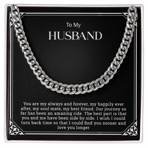 To My Husband | Cuban Link Chain